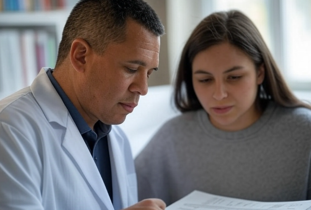 patient and doctor - preventive health screenings by age