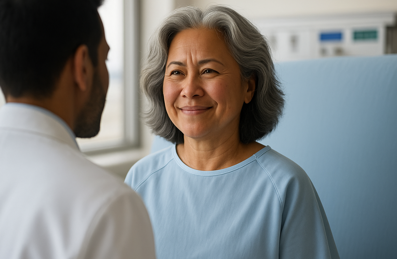 doctor and female patient in clinic - Minor Skin Procedures in Primary Care