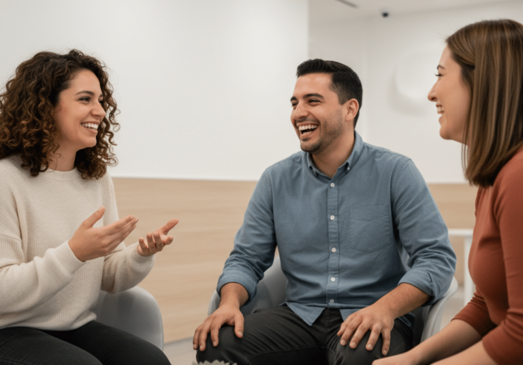 people in a clinic waiting room, requiring the expertise and care of a doctor in Weslaco TX