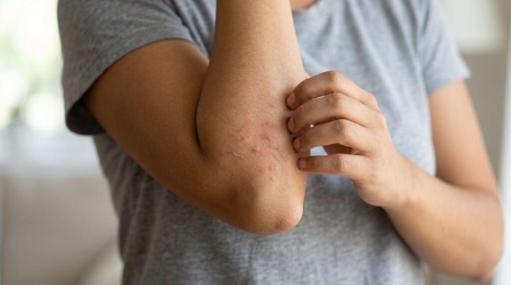 woman in need of scabies doctor in Weslaco