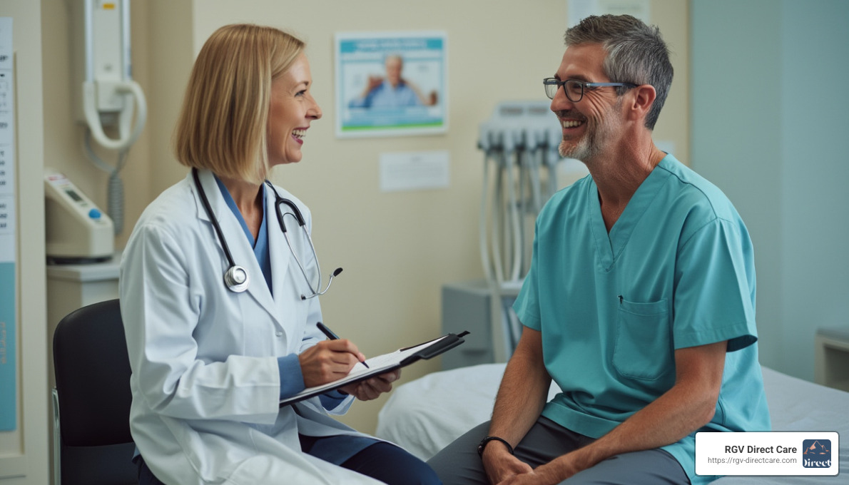 realistic photo of patient in annual wellness visit - Annual Wellness Visits: What to Expect